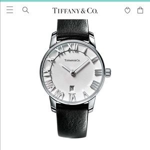 Tiffany & Co 2-Hand 37.5 MM Atlas watch